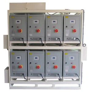 Unitate de control al temperaturii uleiului de 50 kW pentru mixere și prese de lemn